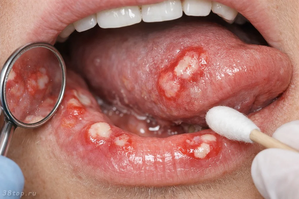 Стоматит – воспаление слизистых оболочек ротовой полости